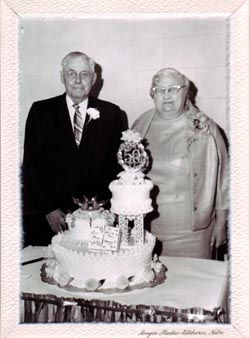 Arthur and Mary Huber Gottsch 50th. Wedding Anniversary