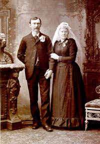 Heinrich (Henry) Herman & Mary Kahnk Schneider